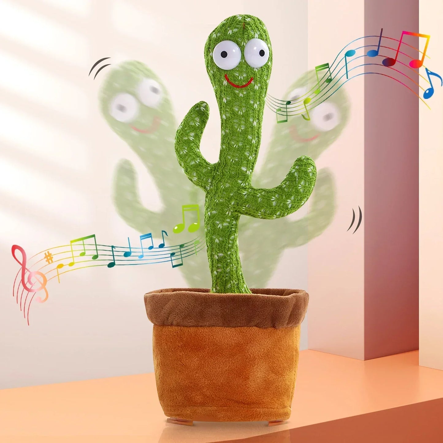 Interactive Dancing & Talking Cactus Toy
