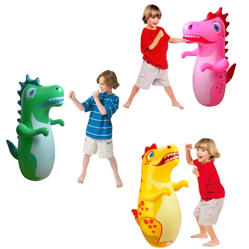 Dinosaur Standing Punching Bag