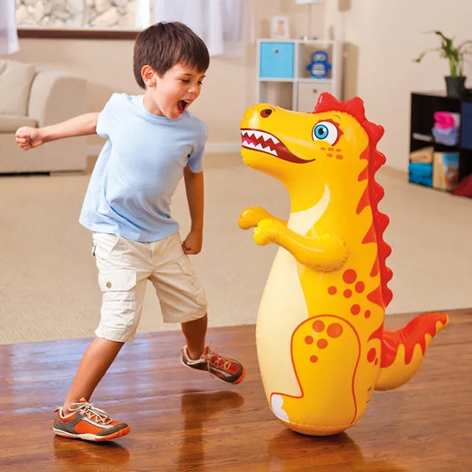 Dinosaur Standing Punching Bag